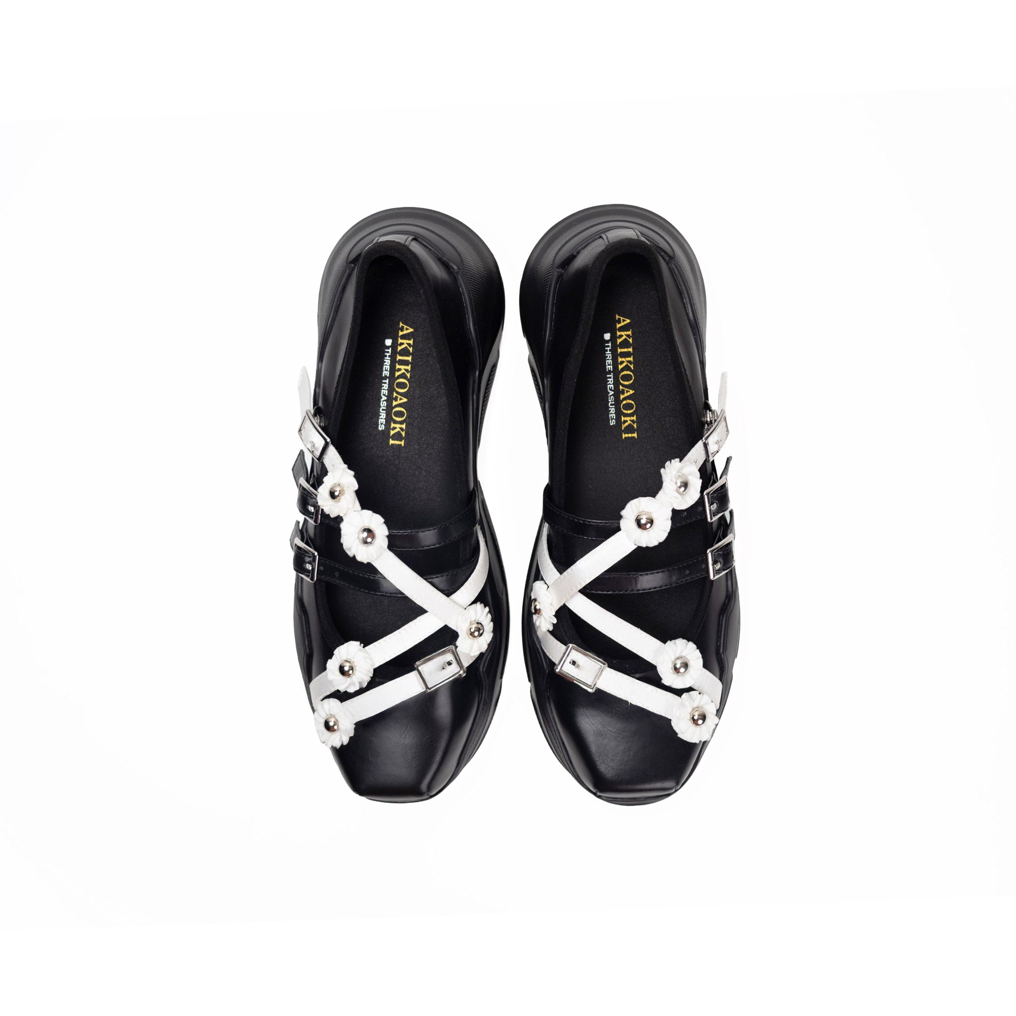 Flora Black×White×Black