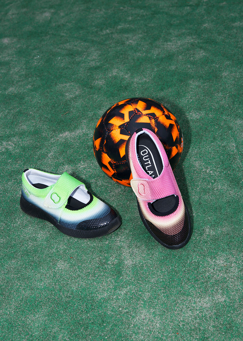 Recovery shoes Camellia gradation