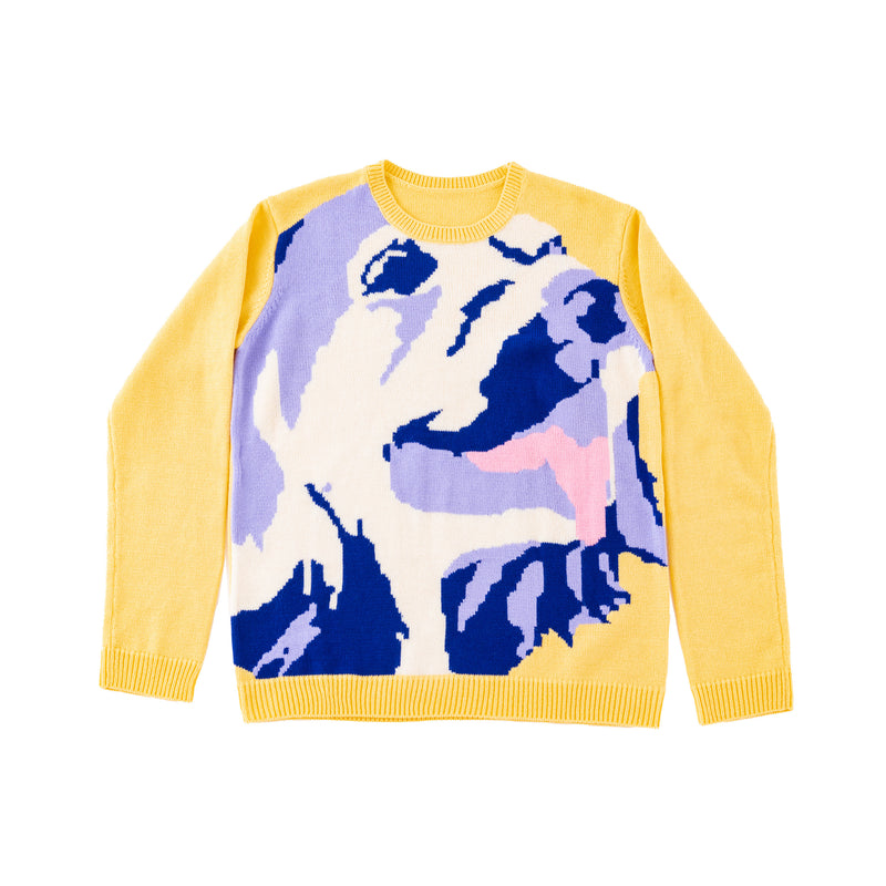 pillings big dog pullover yellow