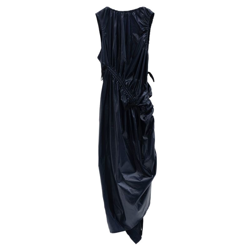Gathered dress Nylon