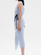 Gathered dress Stripes