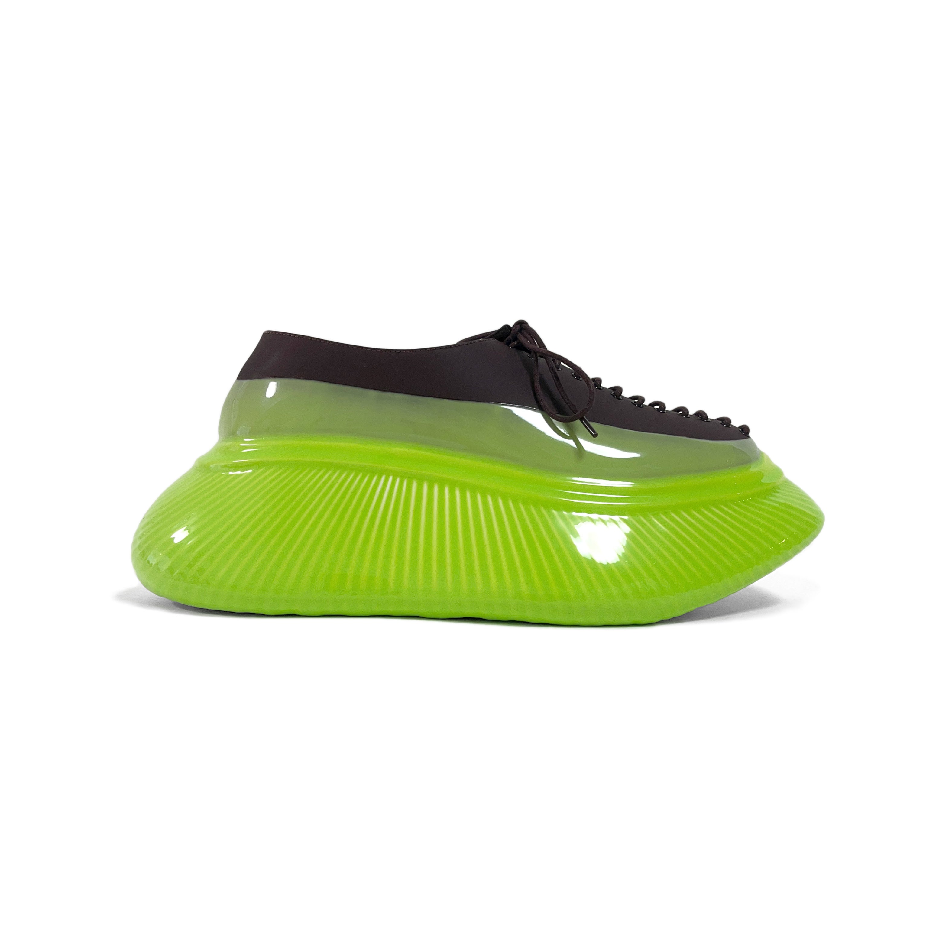 Liver shoes Matt Brown × Lime DIP
